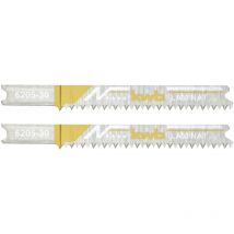 KWB - 620530 Stichsägeblätter, laminat, Holzbearbeitung, Bi-Metall 2 St.