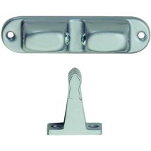 Kws - Türfeststeller 1055.02 Aluminium/stahl Silberfarbig Lackiert Wandmontage