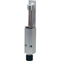 KWS - Verrou 1222.71 Alu.blanc Hubh.60mm Assemblage de la porte