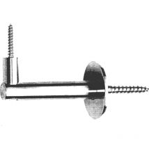 KWS - Handlaufstütze f. 75mm Wandabstand Handlaufbefestigung 6mm Holzschraube