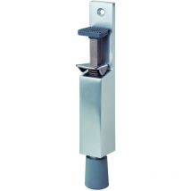 1082 Türfeststeller 50 mm Hub, kantig Aluminium silberfarbig einbrenlackiert - KWS