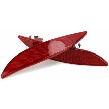 1 Paire de Réflecteurs de Pare-chocs Arrière 265650004R Pièces de Rechange pour le Réflecteur de Pare-chocs Arrière Megane iii Fluence Remplacer,