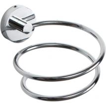 Haartrocknerhalter zur Wandmontage, Haartrockneraufbewahrung/-halter aus Edelstahl 304, Badezimmerzubehör