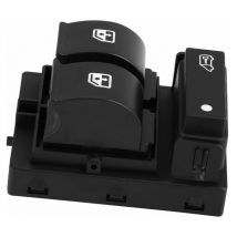 Interrupteur de Fenêtre de Voiture, Bouton Leve Vitre Jumper, Bouton de Commande de Fenêtre Electrique Interrupteur de Fenêtre Côté Conducteur pour