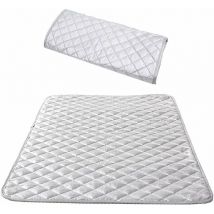 Nappe de Repassage Isolante Couverture de Repassage à la Vapeur Coton Tapis De Repassage sur Table Portable pour Lave-Linge Sèche-Linge Voyager la