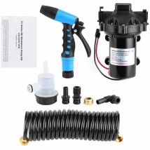 Waschdeck-Reinigungspumpen-Set, 12 v, 5,0 gpm Frischwasserdurchfluss für Boot, Wohnmobil, Marine - KZQ