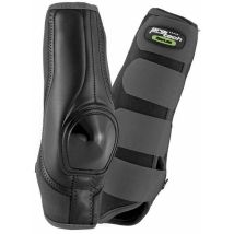 L, Vert: Chaussures Dynamic Skid arrière en néoprène avec renfort cuir et plastique anatomique et respirant avec système de ventilation AirFlow