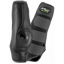 M, Rouge: Chaussures Dynamic Skid arrière en néoprène avec renfort cuir et plastique anatomique et respirant avec système de ventilation AirFlow