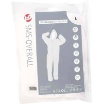 L+d - 2514 Tuta CleanGO pp Taglia: xxxl Bianco