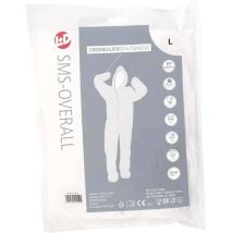 2515 Combinaison sms CleanGo Taille du vêtement: xxxl blanc - L+d