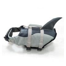 Ensoleille - l, Grey Gilet De Sauvetage pour Chien) Pet Life Jacket Gilet de Sauvetage pour Chien Lifesaver Sécurité Gilet Réfléchissant Taille