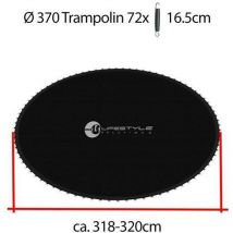 Lifestyle Proaktiv - L-T-370 Tapis de Saut pour 370cm trampoline avec ressorts 16.5cm