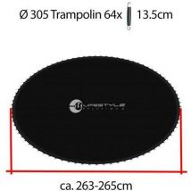 Lifestyle Proaktiv - L-T-305 Tapis de Saut pour 305cm trampoline avec ressorts 13.5cm