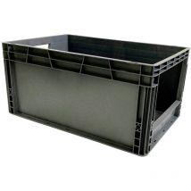 Viso - spk 4628 av Cassetta impilabile da magazzino (l x a x p) 400 x 280 x 600 mm Grigio 1 pz.