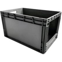 Viso - spk 4632 av Cassetta impilabile da magazzino (l x a x p) 400 x 320 x 600 mm Grigio 1 pz.