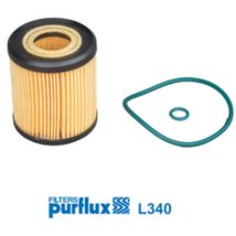 Purflux Ölfilter L340 – Außendurchmesser 66 mm – Innendurchmesser 30 mm – Höhe 75 mm