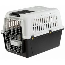 Atlas 50-60 Panier de transport pour chiens de taille moyenne à grande. Taille 50 ou 60.. Variante atlas 50 - Misure: 55.5 x 81 x h 59.5 cm - Gris
