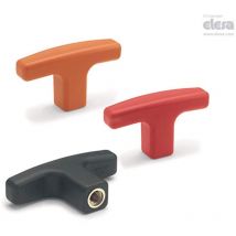 T-Handle-L.652/55 B-M5-C9 Black - Elesa