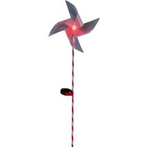 La boutique de Noël - Molino de viento luminoso - led solar