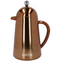 Tumalagia - La Cafetière LCTHERM8CPCOP Havana Cafetera, con Aislamiento, Cobre
