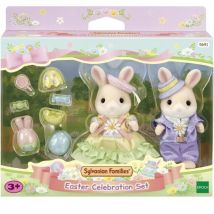 La chasse aux oeufs des freres et soeurs Lapin Marguerite - SYLVANIAN FAMILIES