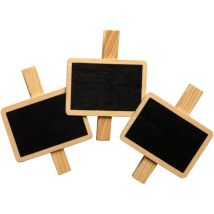 Cjnba4 3 Etichette con mollette su Sacchetto + calamita - La Cordeline