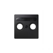 La couverture prend r-tv + sat graphite Simon 73 Loft 73097-62