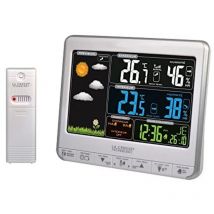 Stazione meteo wireless con display lcd a colori - ws6826whisil - la crosse technology