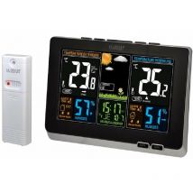 Technology WS6828-BLA - Stazione Meteo con Schermo a Colori, Colore: Nero - La Crosse