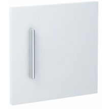 La façade de la porte étagère MODUS est blanche
