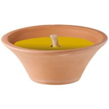 Vasque terre cuite citronnelle 13 cm – Matières : Terre cuite – Hauteur : 13 cm – Quantité par pack : 1