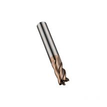 La fresa S767 funciona estándar R.0.3mm total L.64mm hm TiSiN Z.4 Dormer