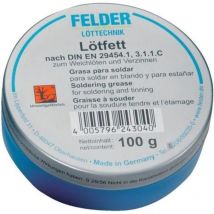 Felder - Grasa Para Soldar 100 g Para Soldadura Blanda