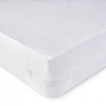 Bleu Calin - Housse de matelas intégrale anti-punaises de lit 100x190cm