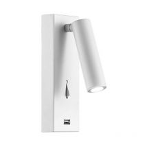 Beneito Faure - La lampe de mur de led ainsi, 4 w, 2700K, Blanc avec usb 4142