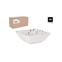 La Mediterranea - bol stoneware barroc elite - 13X13X5 cm