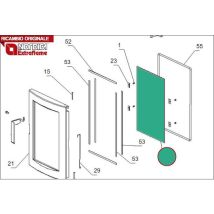 La Nordica - 1126010 - Vetro Ricambio 281x443x4 Mm Armony