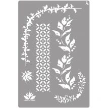 La Pajarita 090027 C Stencil ST-27 Ornaments