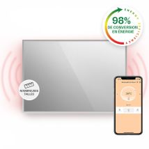 Klarstein - Smart Chauffage Infrarouge, 750W Radiateur Electrique, Contrôle via app Mobile WiFi, Détection de Fenêtre Ouverte, IP24, Chauffage Mural