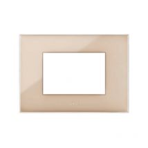 AVE - La placa YOUNG44 color arena, 4 lugares 44PJ04SA