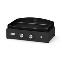 Plancha Gaz 5400w Plaque Fonte Émaillée 60 X 40 Cm - Le Marquier - Plvp260ev2