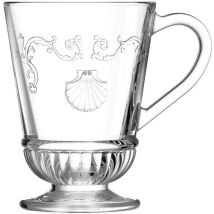 Teeglas Versailles – 240 ml – Höhe 11,5 cm – Durchmesser 8,5 cm – 6 Stück – Spülmaschinenfest – Glas