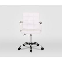 La Silla Española - Silla de oficina modelo Tenerife en color blanco