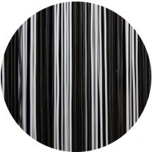 La Tenda - Rideau de porte en pvc noir Trento 90x210 cm