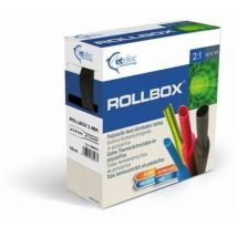 Etelec - Tubo termoretráctil 6,4 reduce a 3,2 g/v 5mt RB3064