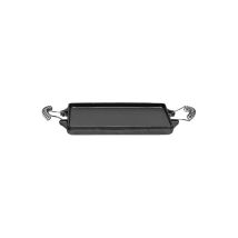 Plancha Rectangular De Hierro Fundido Esmaltada - 27x47 Cm