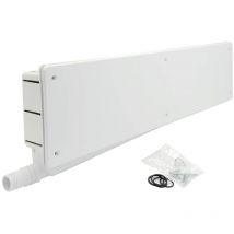 FSPR50 Cassetta predisposizione impianti Easy Box con scarico condensa reversibile. Colore bianco - La Ventilazione
