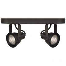 Projecteur à led à 2 lumières Max 30x9x16 cm Noir Label51