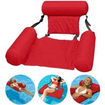 1 Pièces Hamac de Piscine Fauteuil Inclinable Flottant Chaise Gonflable de Piscine Hamac d'eau Flottant Pliable hamac Flottant inclinable pour