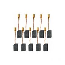 LaBlanc - 10 Pièces Balais de Charbon Accessoires pour Outils Électriques Balai de Charbon pour Meuleuse d'Angle Électrique (15 x 8 x 5mm),T-Audace